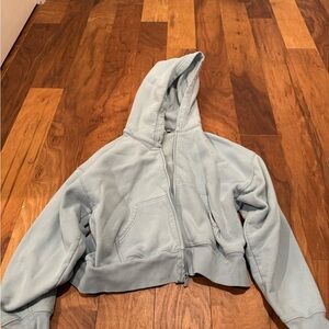 Aritzia Soft Blue Hoodie